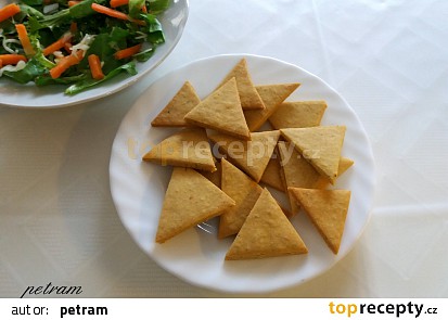 Cizrnové lupínky nachos