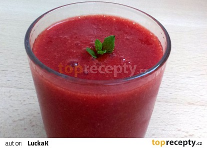 Jahodové smoothie