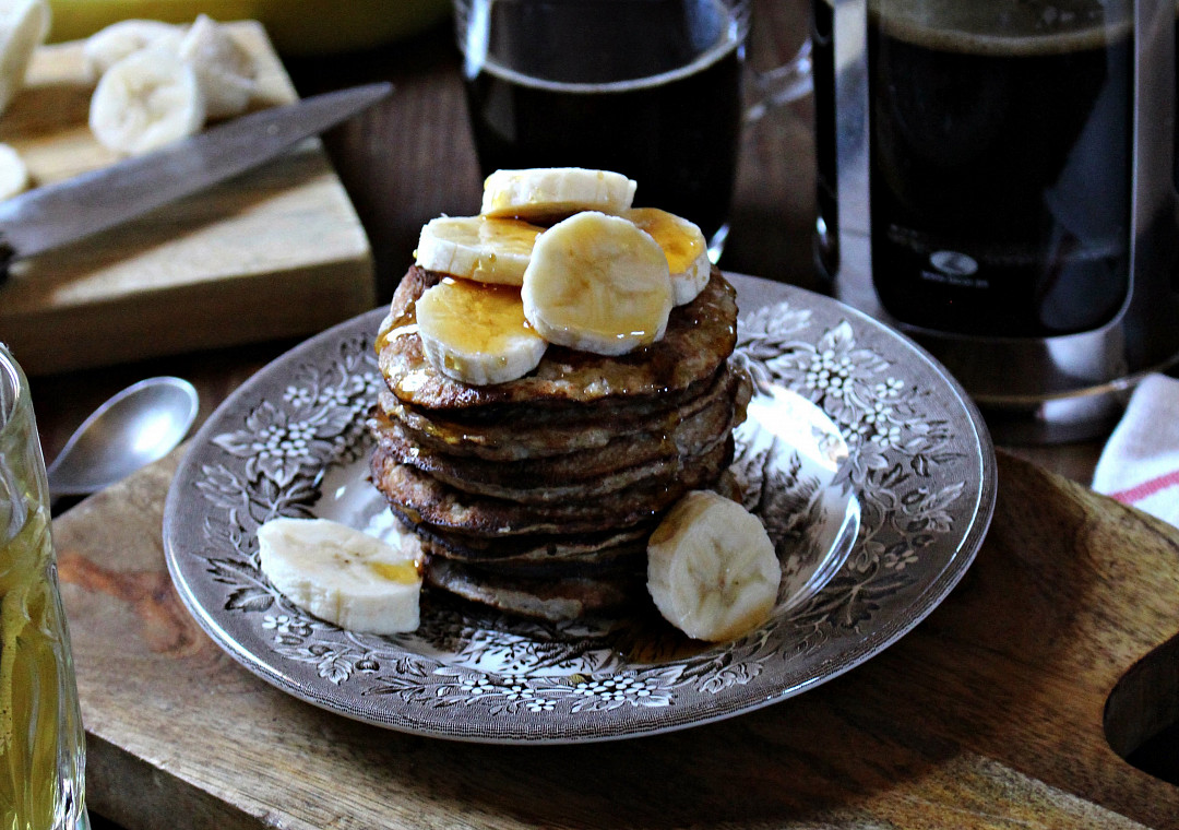 Banánové lívance bez mouky