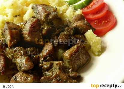 Krůtí kostky v bylinkové marinádě