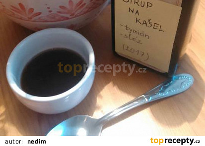 Sirup proti kašli z tymiánu a slézového květu