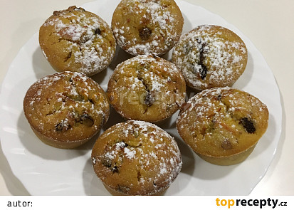 Hrníčkové muffiny s dýní hokaido a s překvapením podle Eduarda