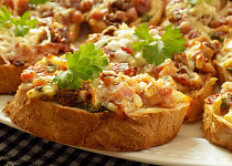 Zapečené chlebíčky