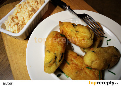 Krokety z bramborového odpalovaného těsta