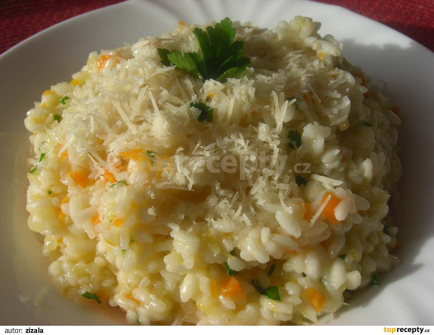 Základní krémové risotto recept TopRecepty.cz