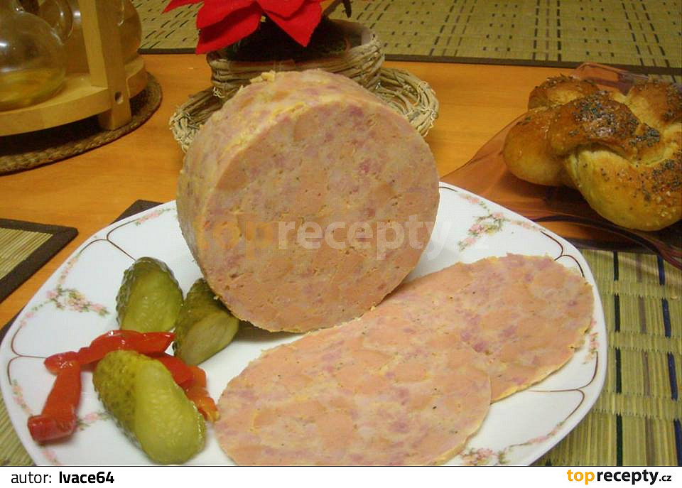 Domácí mortadella recept TopRecepty.cz