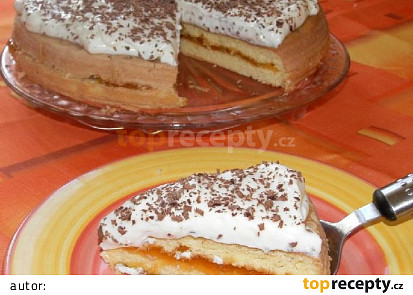 Rychlý piškotový dort
