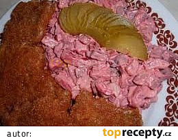 Bramborový salát s řepou