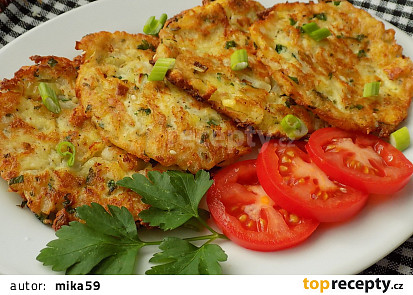 Cibulové placičky s petrželí