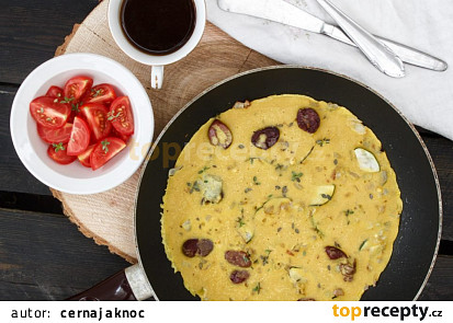 No egg omelette (Bezvaječná omeleta)