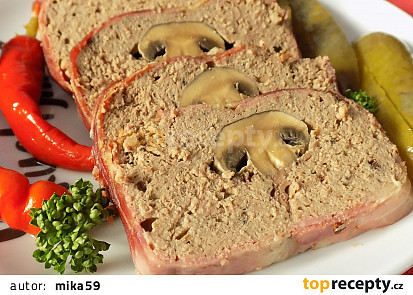 Paštika se žampiony