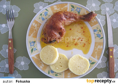 Pečená labužnická kuřecí stehna