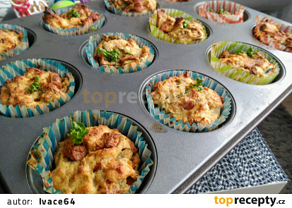 Nádivkové muffiny s olivami