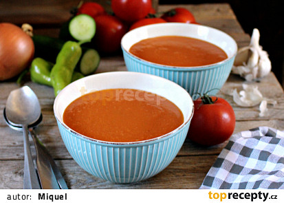 Gaspacho - vychlazená španělská polévka
