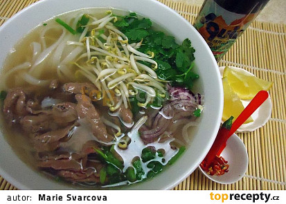 Vietnamská polévka pho bo
