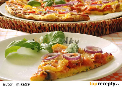 Cuketová pizza