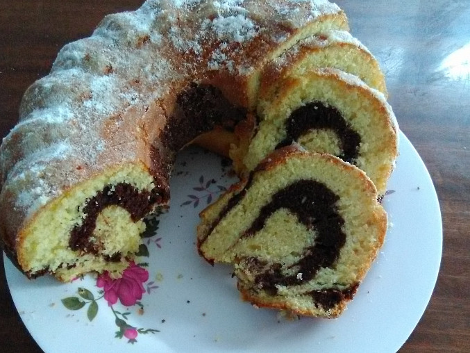 Hrníčková Bábovka Ze Zakysané Smetany (hrníčkovou bábovku, zakysané smetany, bábovku zakysané) Hrníčková Bábovka Ze Zakysané Smetany