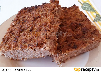 Mleté maso zapečené se strouhanými bramborami