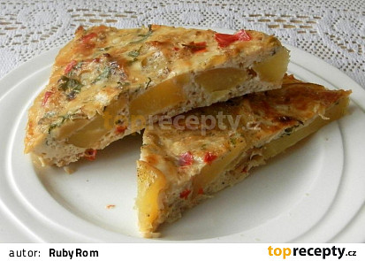 Bramborový koláč s květákem