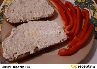 Paštiková pomazánka s cibulí