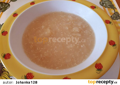 Quinoa kaše se strouhanými jablky - pro nejmenší