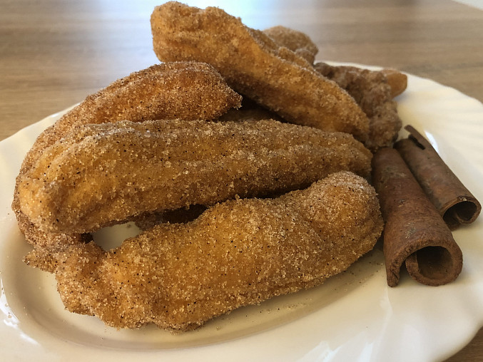 Bezlepkové churros (čuros)