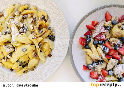 Nadýchaný císařský trhanec - Kaiserschmarren