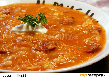 Zelňačka s kroupami