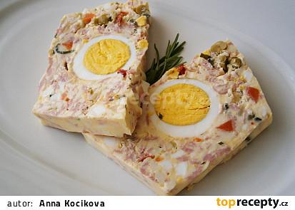 Vaječná tlačenka plněná celými vejci