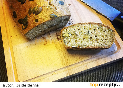 Tahini chleba - sezamový chleba bez mouky