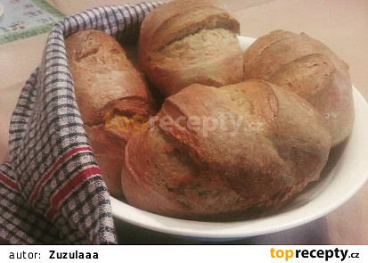 Rychlé mini chlebíky bez hnětení