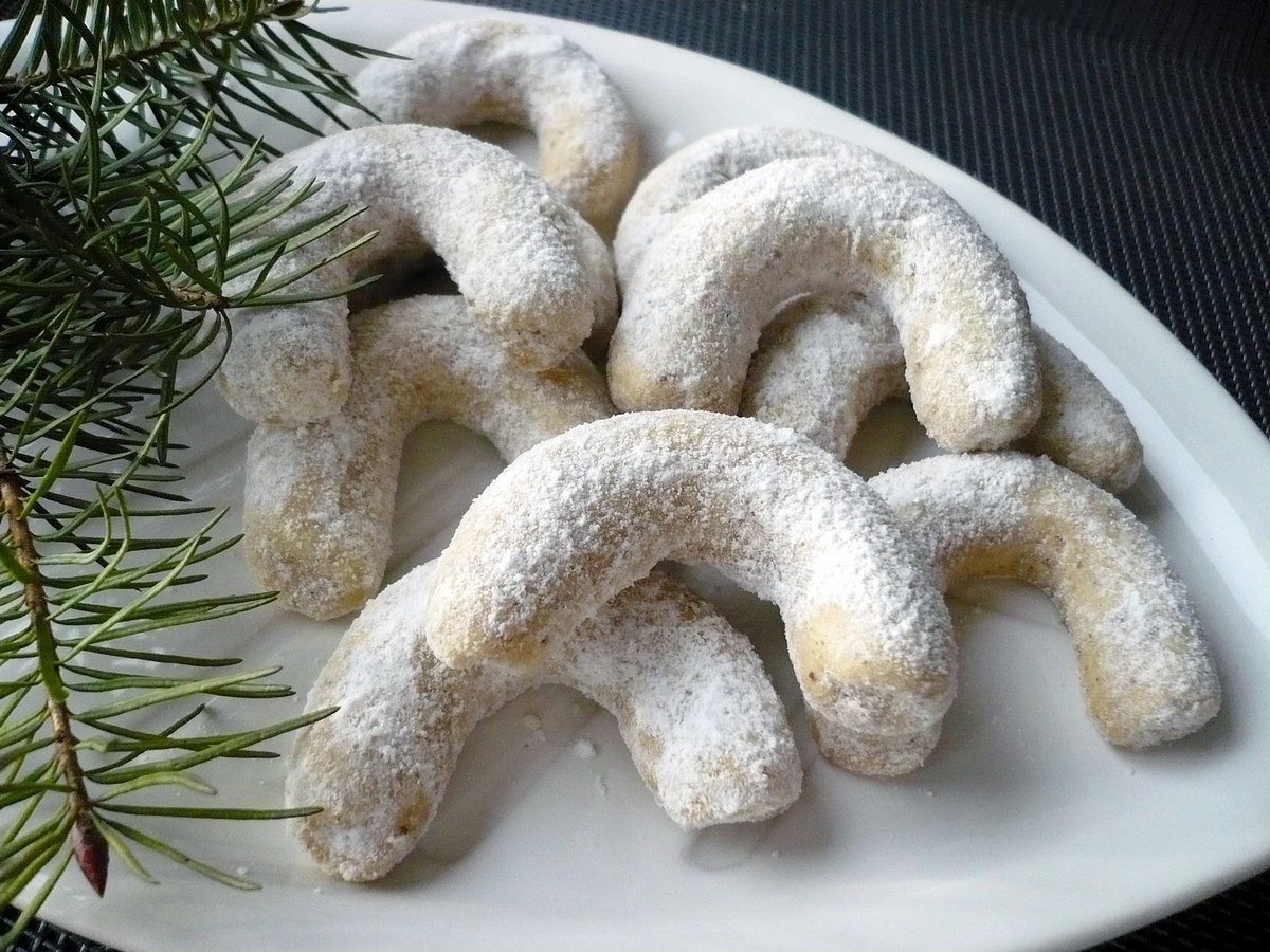 Islske Rohlicky Vanilkové rohlíčky - TopRecepty.cz
