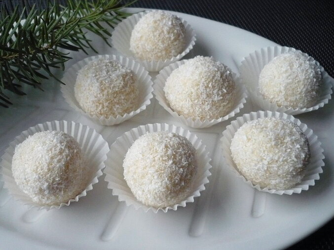 Jednoduché Raffaelo kuličky