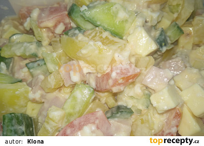 Oblíbený celoroční salát