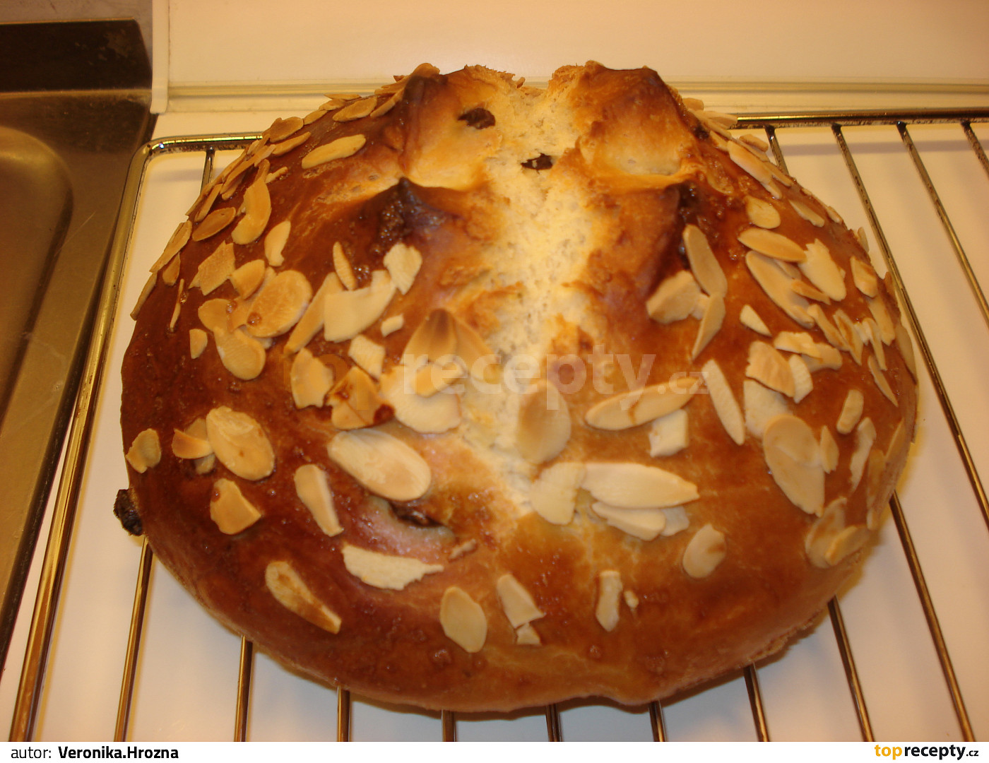 Velikonoční mazanec recept TopRecepty.cz