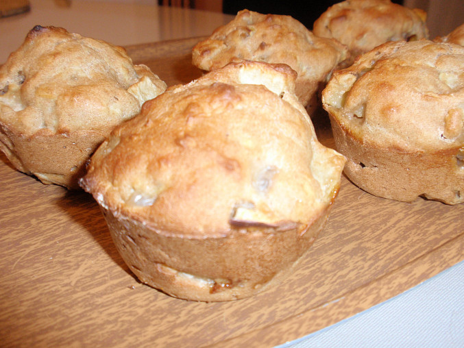 Zdravé jablečné muffiny