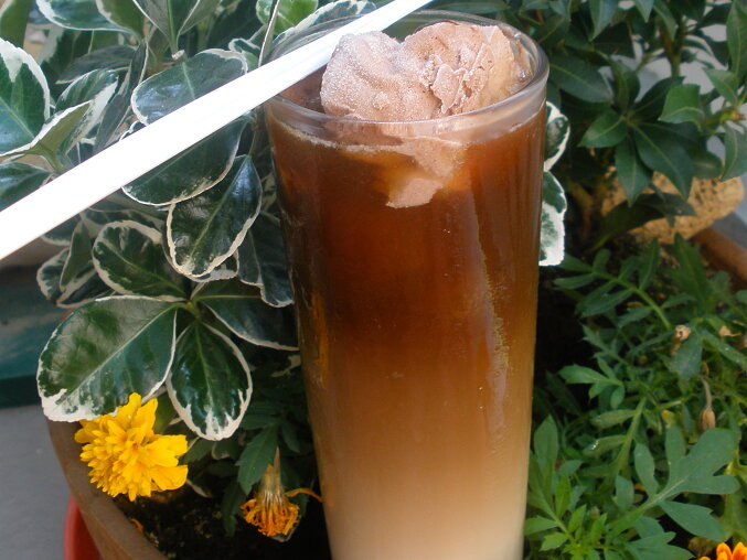 Ice coconut coffé