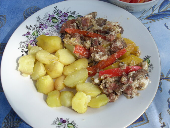 Houbové lečo