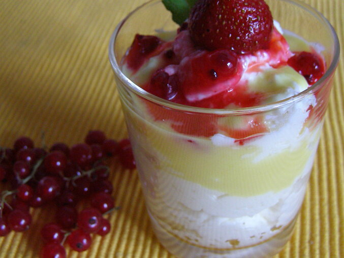 Mascarpone poháry