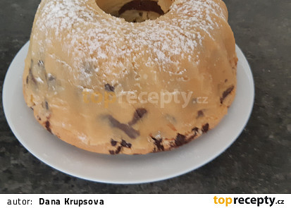 Bábovka hrníčková s čokoládou