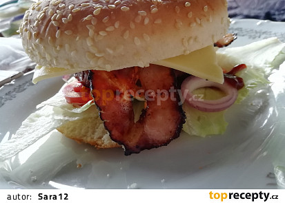 Hamburger na grilu 1