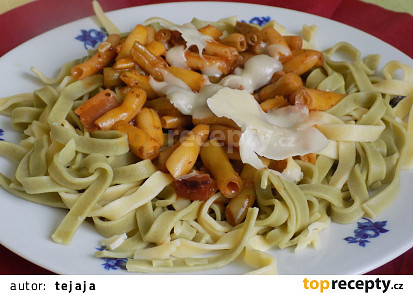 Těstoviny s fazolkami