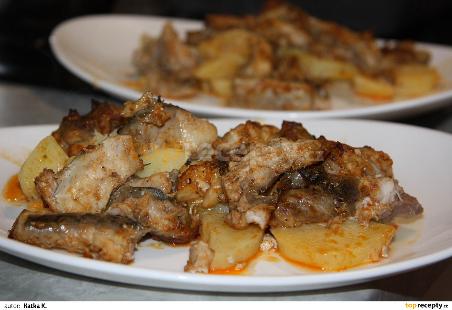 Pečené nudličky z kapra TopRecepty.cz