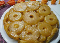 Obrácený jablečný koláč - Tarte Tatin