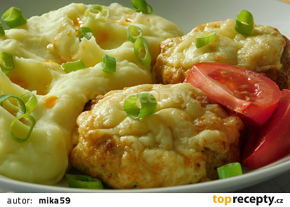 Kuřecí smetanové karbanátky z trouby