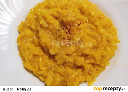 Risotto Zafferano (šafránové rizoto)