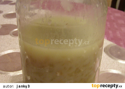 Smažená cibulka uložená v sádle