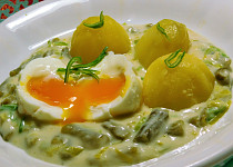 Fazolky s pórkem na smetaně