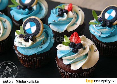 Kakaové cupcakes podle Mišky Kuličky