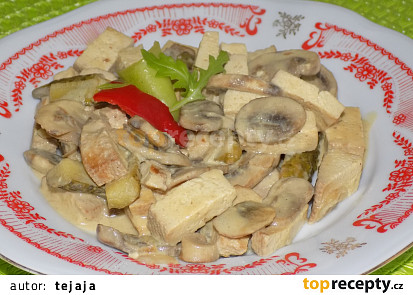 Žampiony à la Stroganoff podle Bukovského